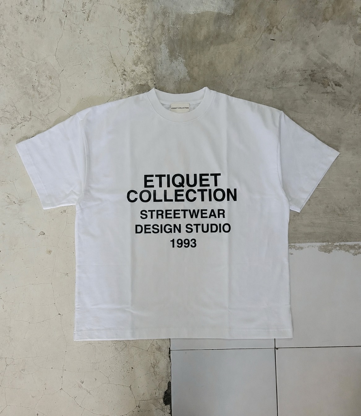 EC Streetwear Design Studio Tee - Off White