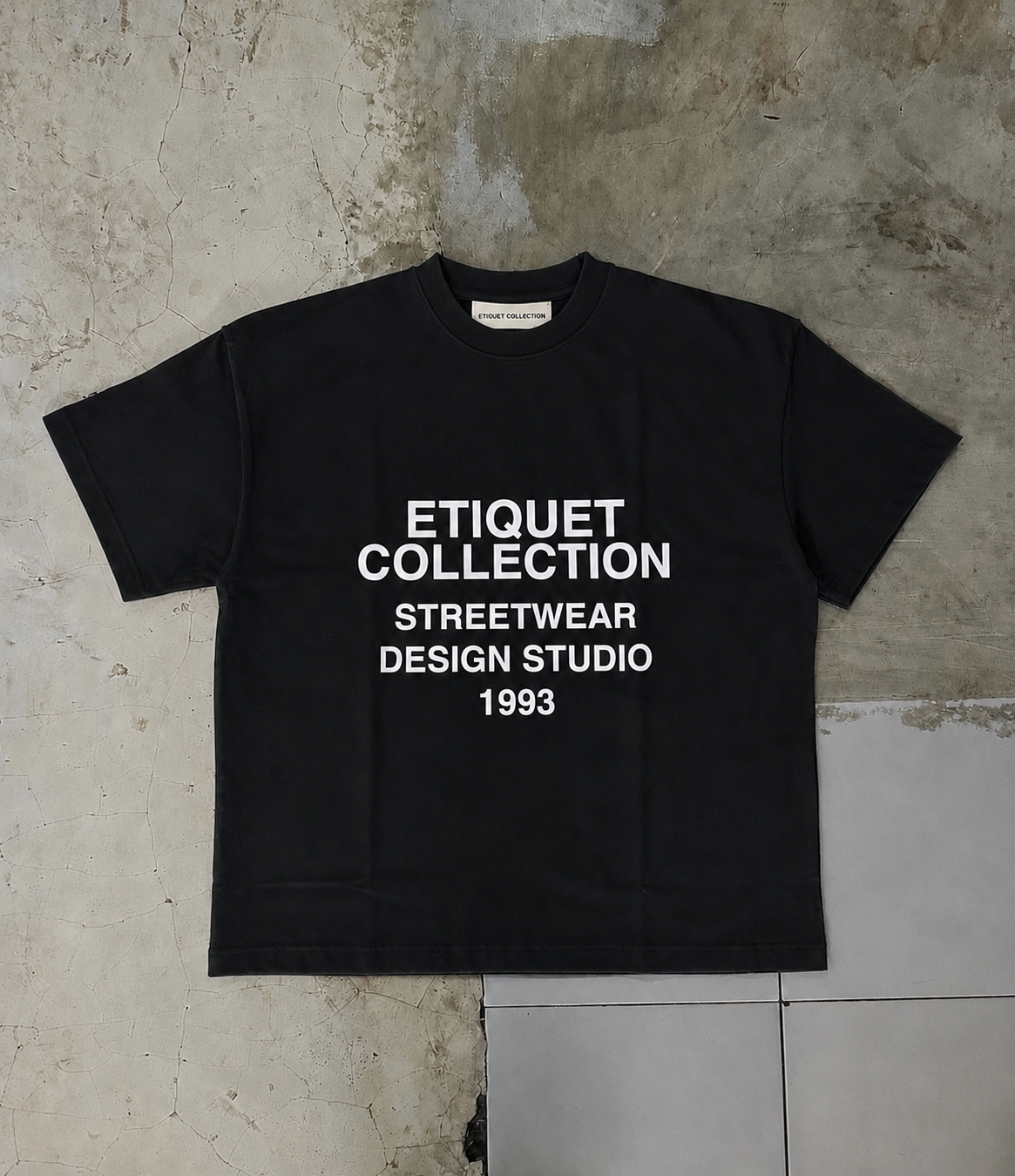 EC Streetwear Design Studio Tee - Black