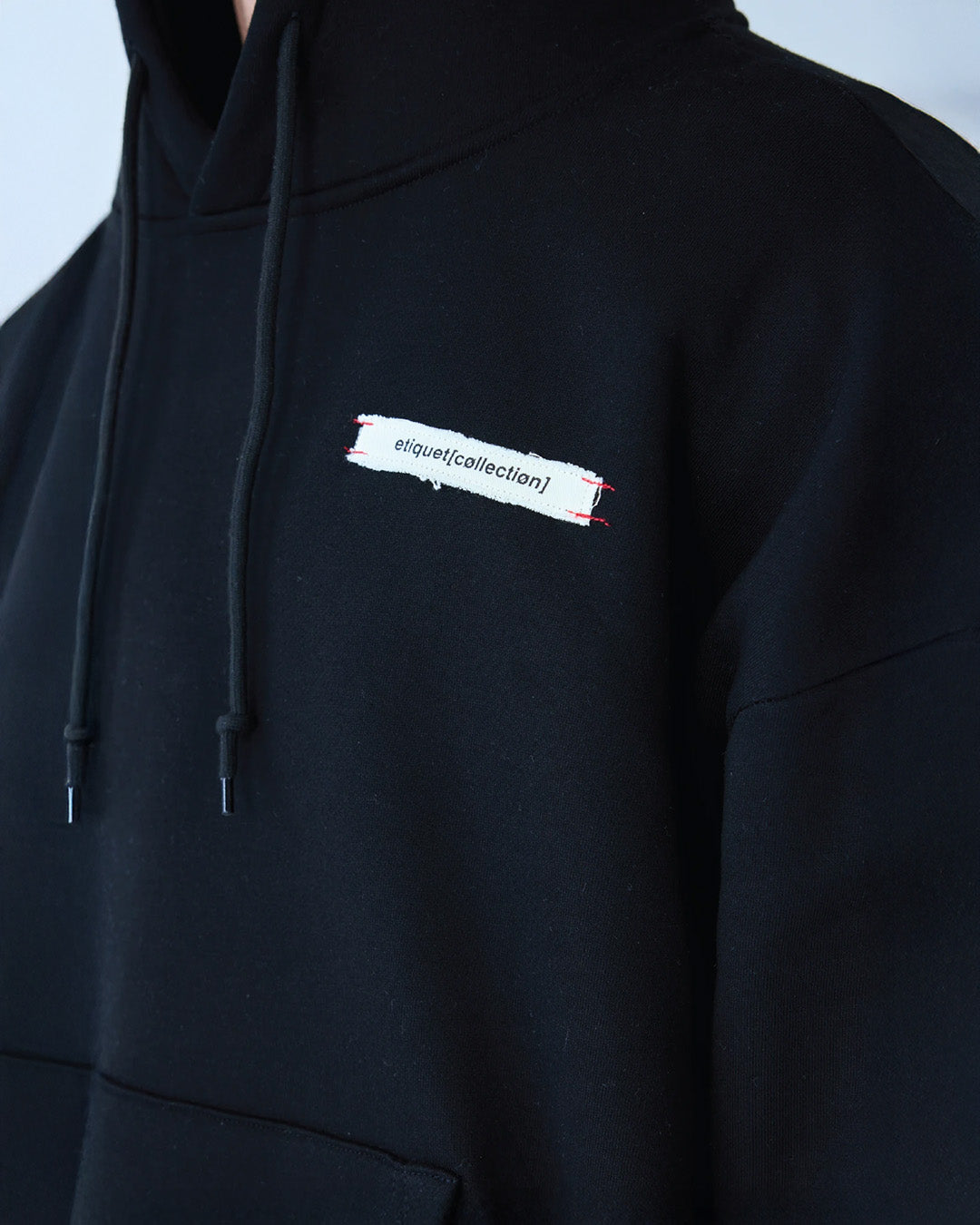 Off - Twill Cropped Hoodie