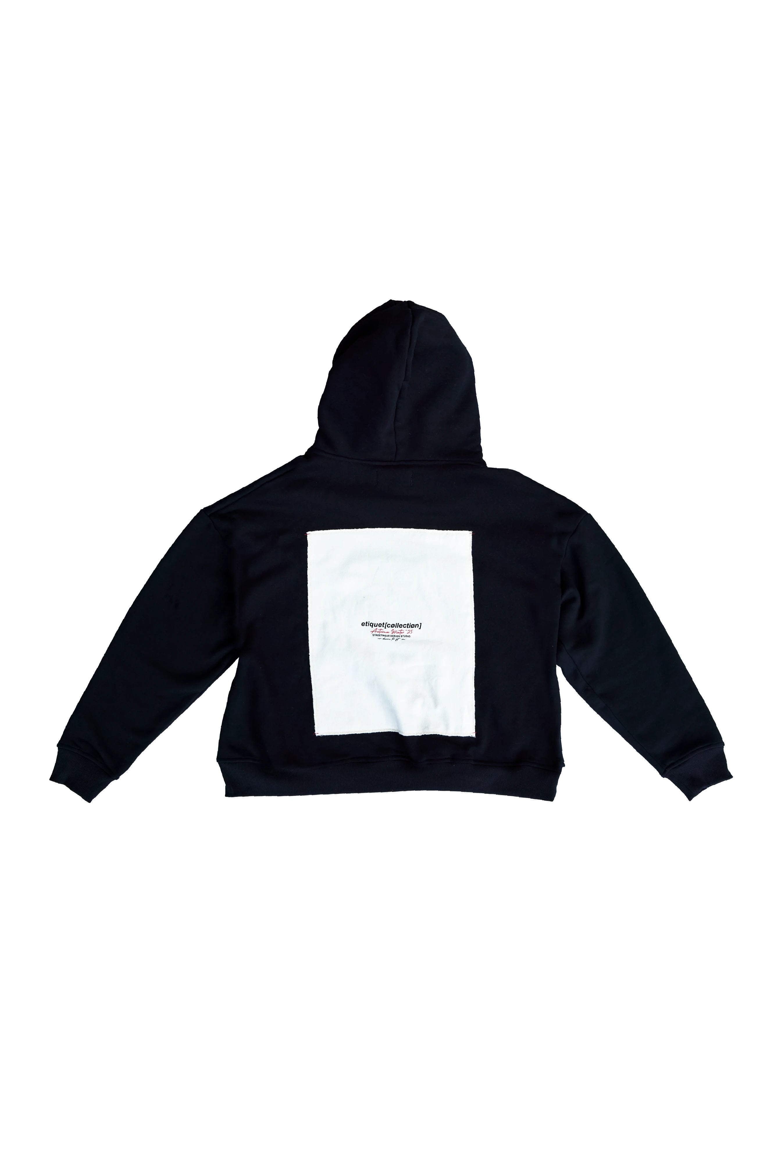 Off - Twill Cropped Hoodie