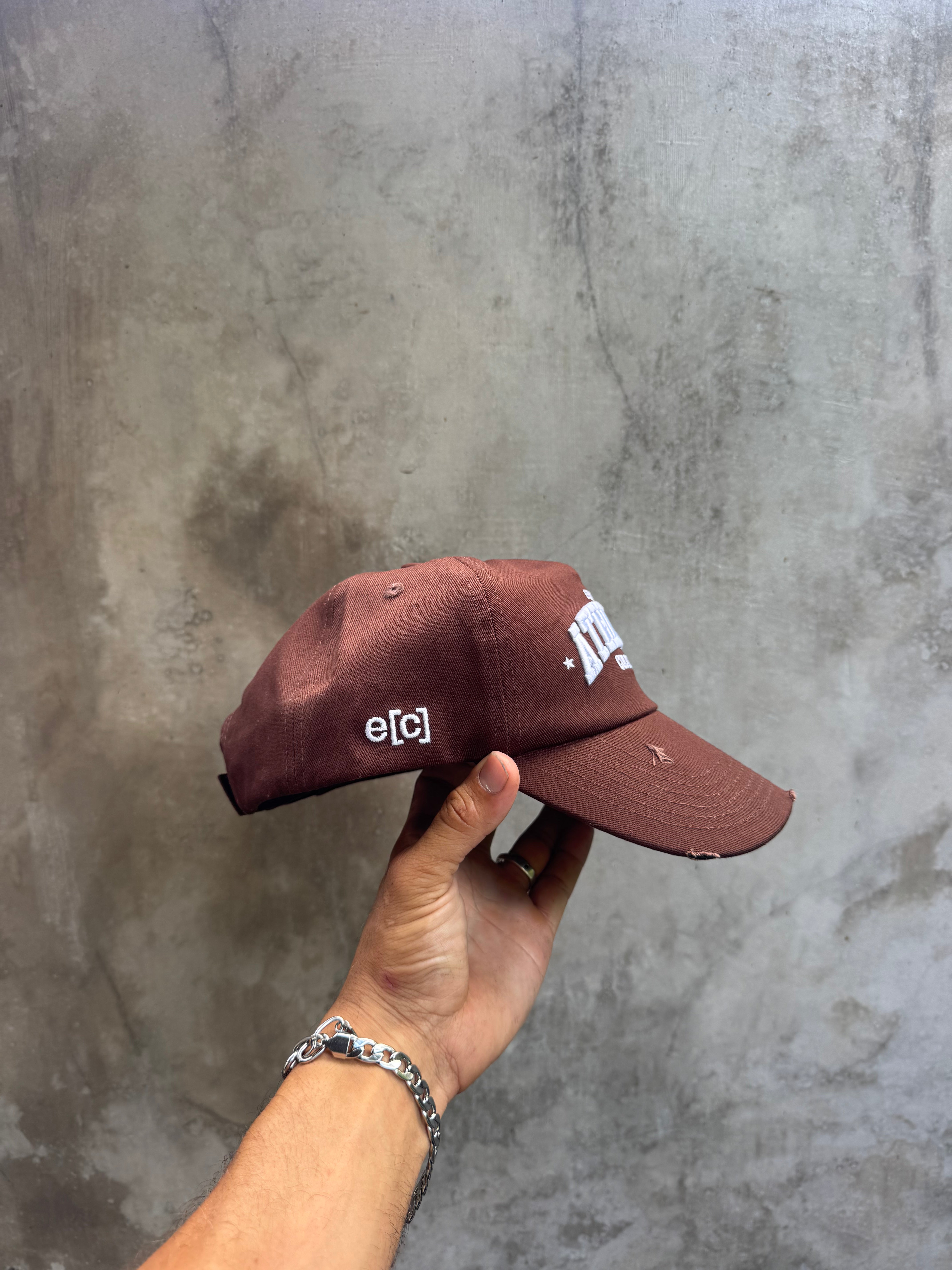 Athletic Baseball Cap - Brown