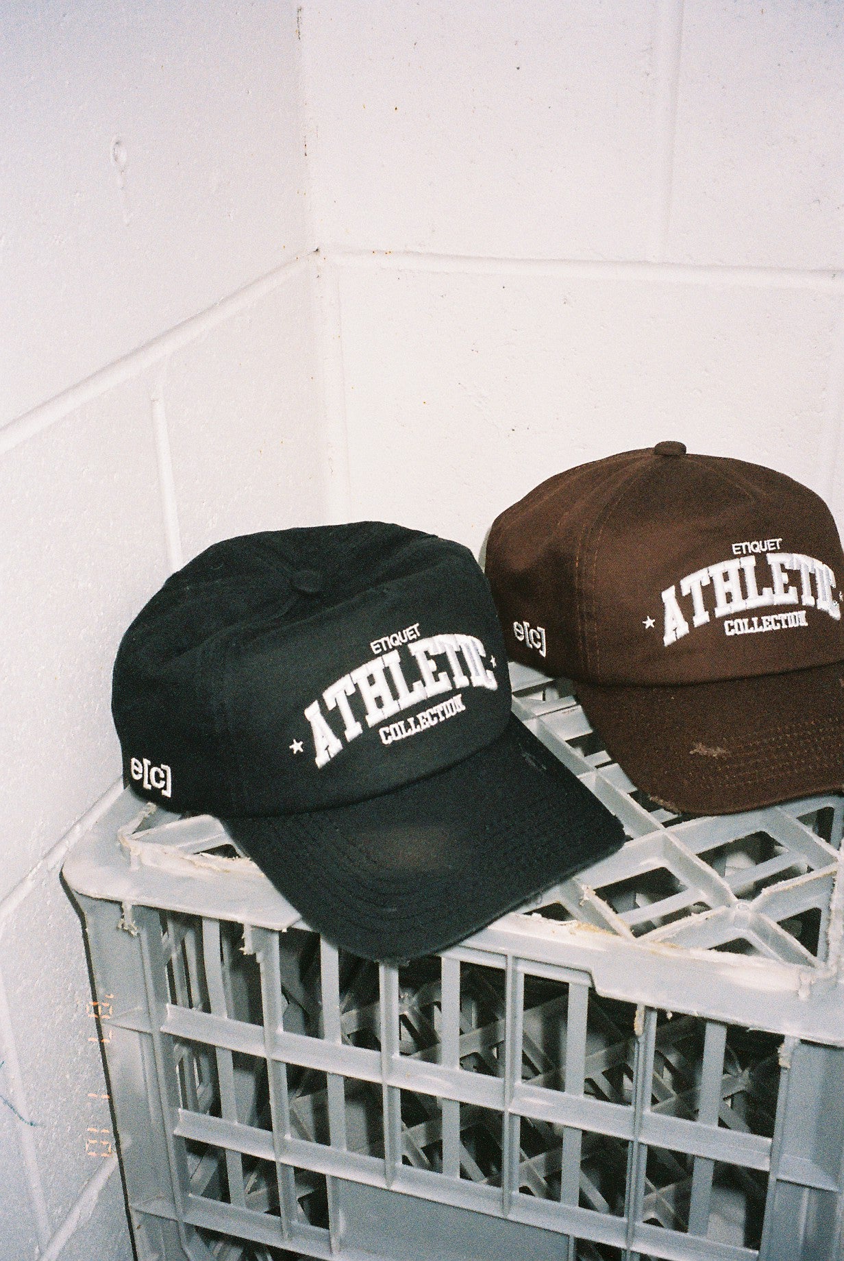 Athletic Baseball Cap - Vintage Black